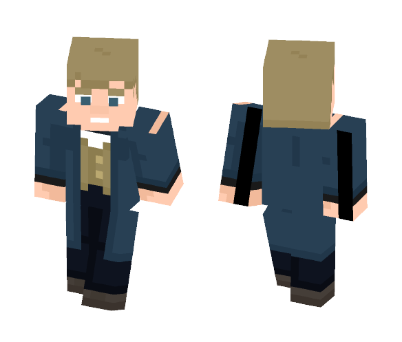 Newt Scamander - Male Minecraft Skins - image 1
