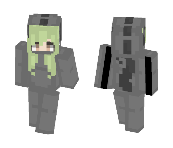grey... thing - Female Minecraft Skins - image 1