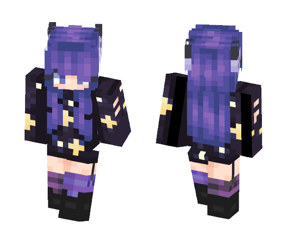 Starry Wish || Magic Skin Contest - Female Minecraft Skins - image 1