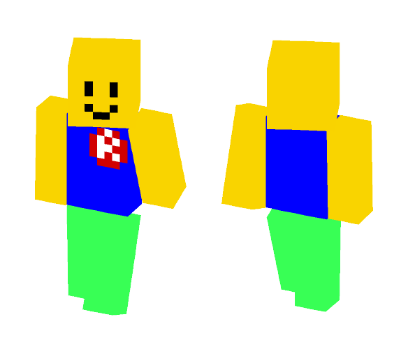 Roblox Noob - Male Minecraft Skins - image 1