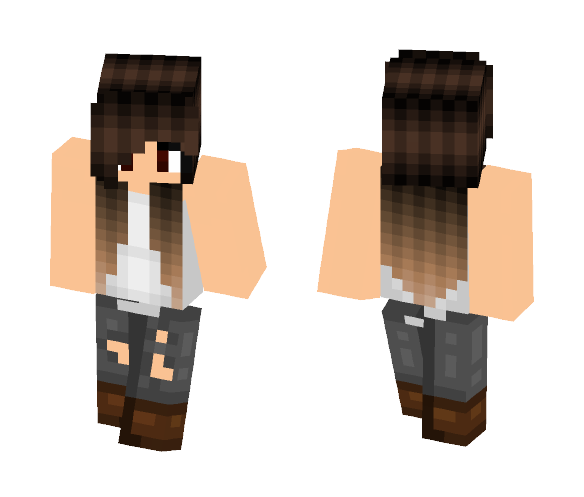 My MCPE PvP Skin - Female Minecraft Skins - image 1