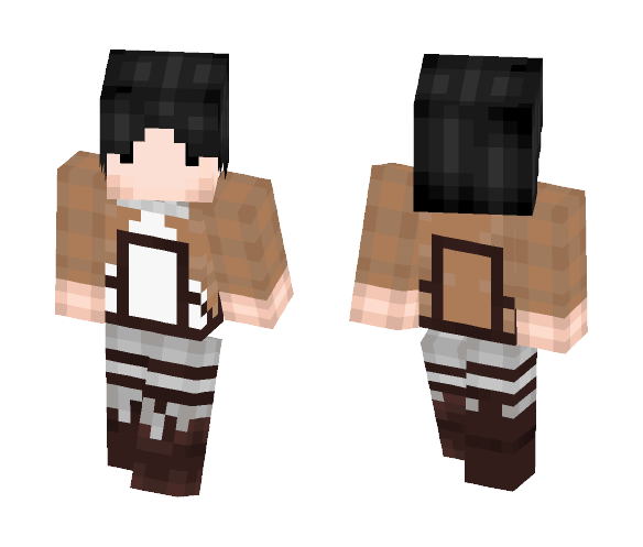 Levi - Attack on Titan - Male Minecraft Skins - image 1