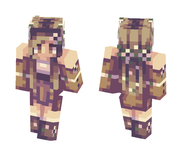 Thanksgiving Flowers ❀ - Female Minecraft Skins - image 1