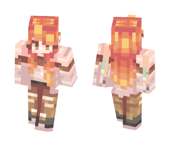 Happy Thanksgiving! - Female Minecraft Skins - image 1
