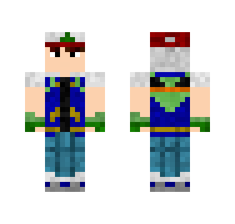Samgladiator in Ash Ketchum outfit
