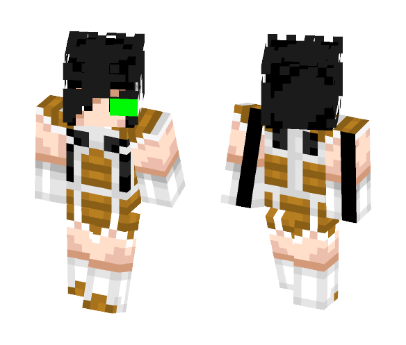 Female Saiyan (Suggestion) - Female Minecraft Skins - image 1