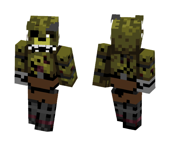 Spring Foxy -FNAF 3 ? - Male Minecraft Skins - image 1