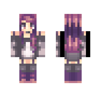 ✨Nebula Goth✨ Popreel! - Female Minecraft Skins - image 2