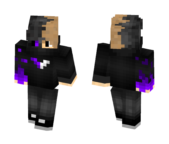 Half-Human Half-Demon - Male Minecraft Skins - image 1