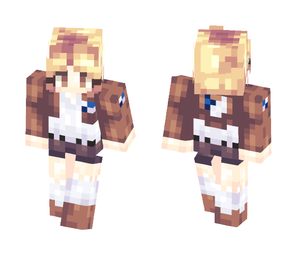 Attack On Titan Girl - Girl Minecraft Skins - image 1