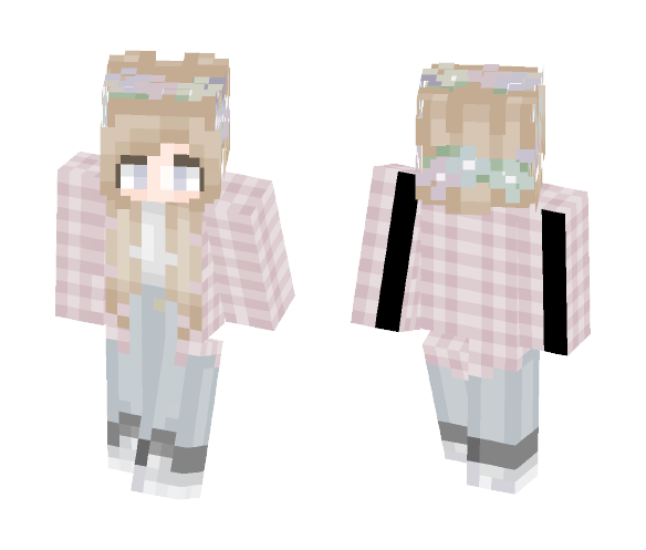 Download Free Idk but I like pastel colors Skin for Minecraft image 1 Idk but I like pastel colors - Female Minecraft Skins - image 1