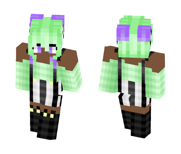 Serena (Pastel Goth) - Female Minecraft Skins - image 1