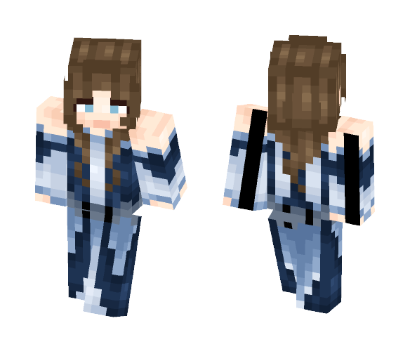 Perplexed_Aris Commission - LOTC - Female Minecraft Skins - image 1