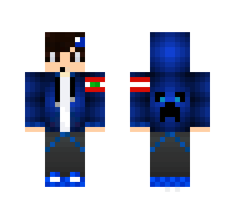 blue jacket guy v.2 - Male Minecraft Skins - image 2