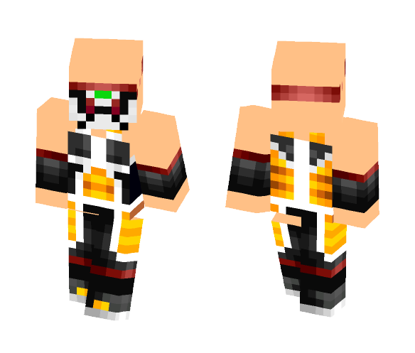 Bardock for my dragon block c - Male Minecraft Skins - image 1