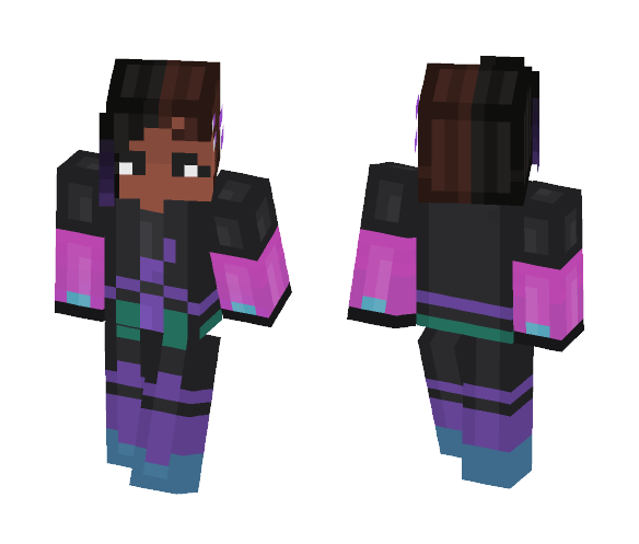 Sombra / Overwatch - Female Minecraft Skins - image 1