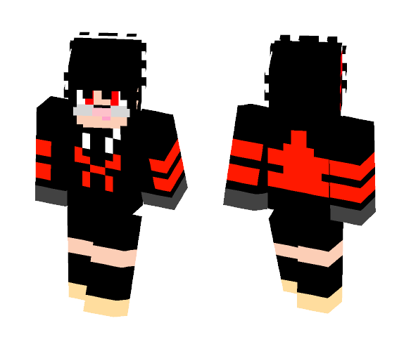 Rin Kazama (Immortal Hounds) - Female Minecraft Skins - image 1