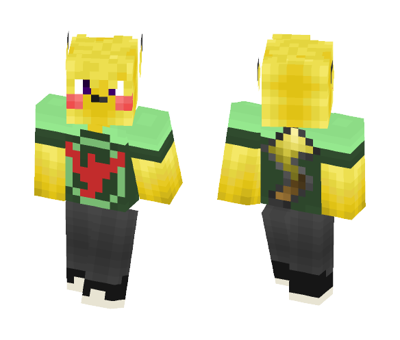 Matt The ¿Pikachu? - Male Minecraft Skins - image 1