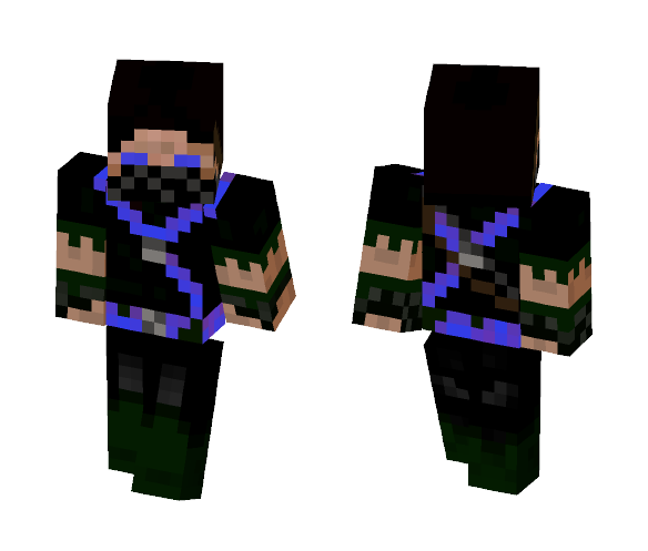 Technogothic Archer - Male Minecraft Skins - image 1