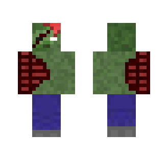 Strong Zombie (HOTD2) - Male Minecraft Skins - image 2
