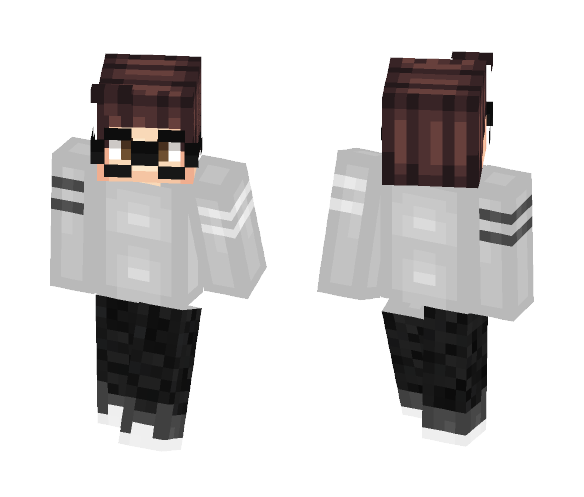 Nerd - Male Minecraft Skins - image 1