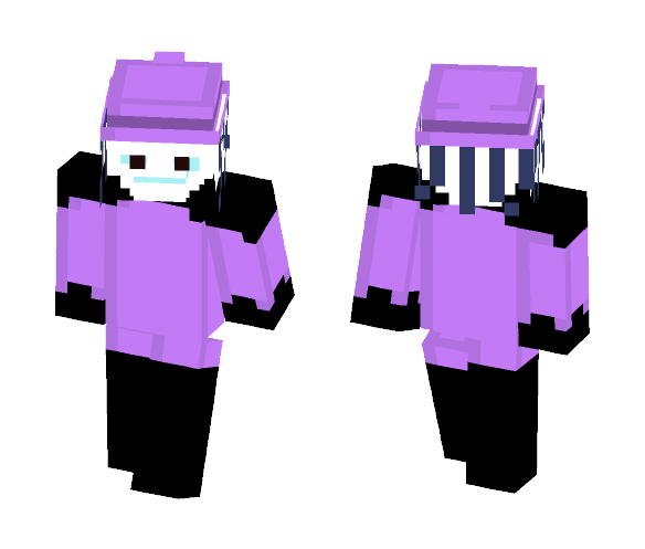 Nightmare Before Christmas Shock - Christmas Minecraft Skins - image 1