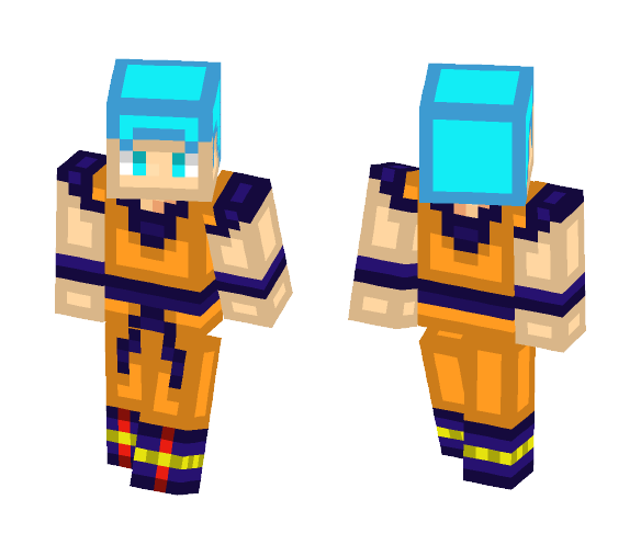 Goku - Male Minecraft Skins - image 1