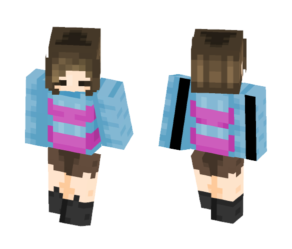 Frisk - UnderTale - Interchangeable Minecraft Skins - image 1