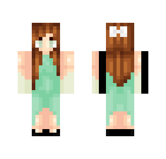 ♡ A Cute Girl In A Dress ♡ - Cute Girls Minecraft Skins - image 2