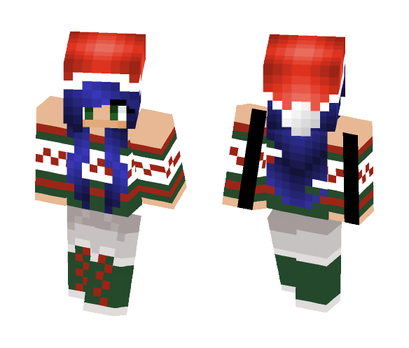 Aya (Christmas) - Christmas Minecraft Skins - image 1