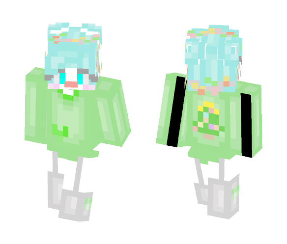 In Teh Christmaz Spirut - Female Minecraft Skins - image 1