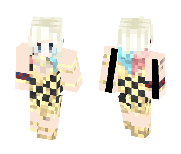 Harley Quinn in her dance uniform - Comics Minecraft Skins - image 1