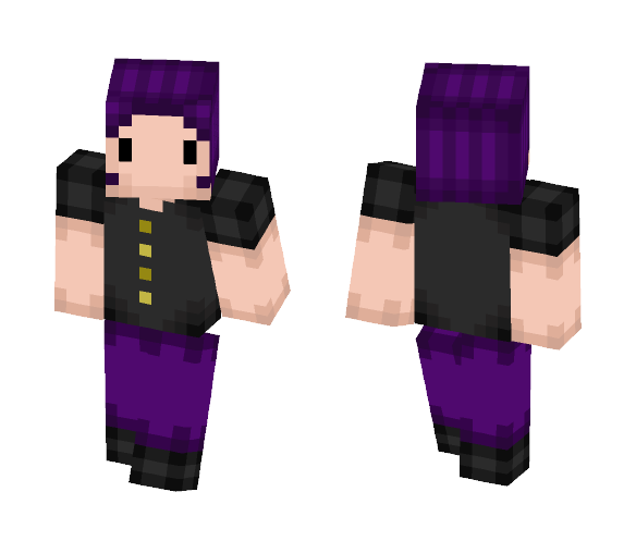 Ender Girl - Girl Minecraft Skins - image 1