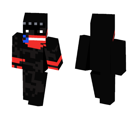 America Warrior - Interchangeable Minecraft Skins - image 1