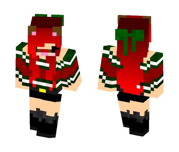 _Yazzii_ X-mas Skin - Female Minecraft Skins - image 1