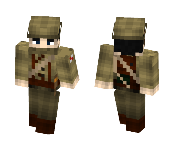 Battlefield 1 British Solider - Male Minecraft Skins - image 1