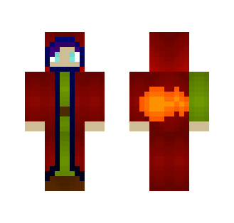 Fire Wizard (Magic Skin Contest) - Male Minecraft Skins - image 2