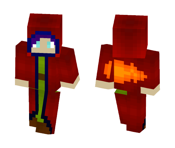 Download Free Fire Wizard (Magic Skin Contest) Skin for Minecraft image 1 Fire Wizard (Magic Skin Contest) - Male Minecraft Skins - image 1