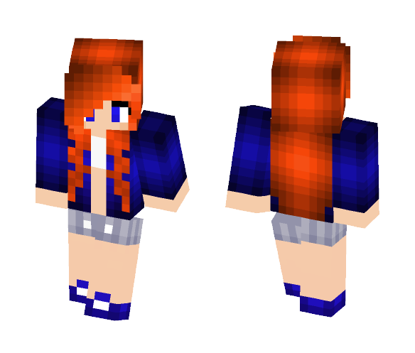 It's my first skin. - Female Minecraft Skins - image 1