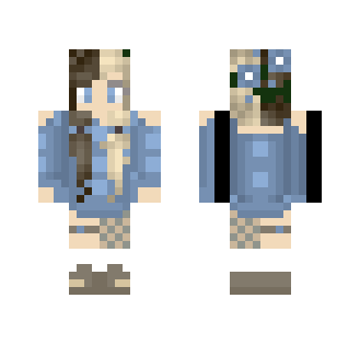 Blue~ - Female Minecraft Skins - image 2