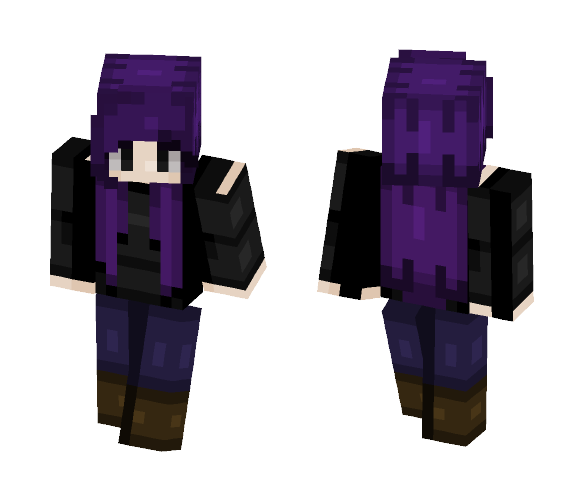 Fading Darkness (ooooooooooh) - Female Minecraft Skins - image 1