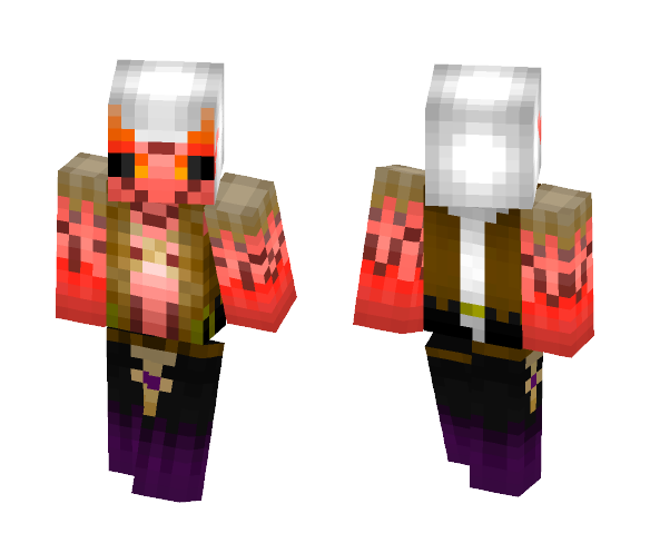 Disciple Zebra, bravefrontier - Male Minecraft Skins - image 1