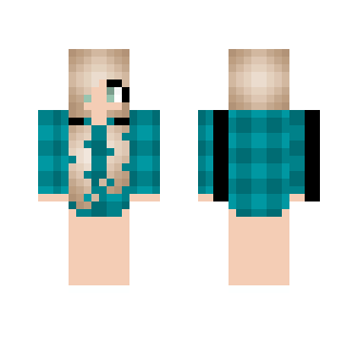 Turquoise Plaid