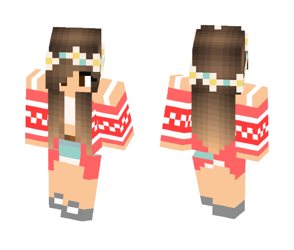 Daisy - Flower Crown - Flower Crown Minecraft Skins - image 1