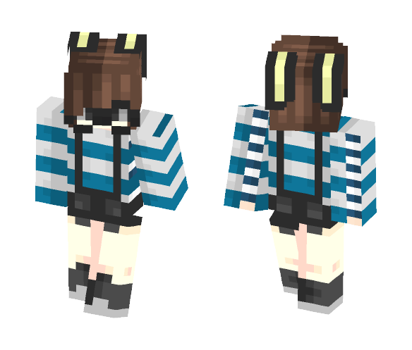 Corrupt_Bunny - Female Minecraft Skins - image 1