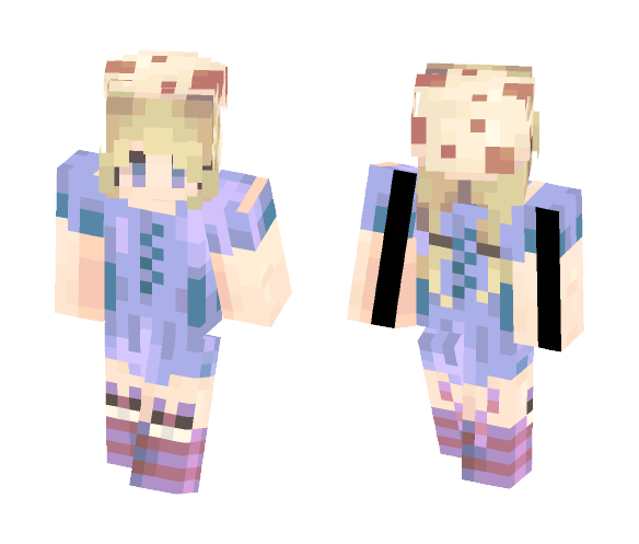 Download Free Curiouser and Curiouser Skin for Minecraft image 1 Curiouser and Curiouser - Female Minecraft Skins - image 1