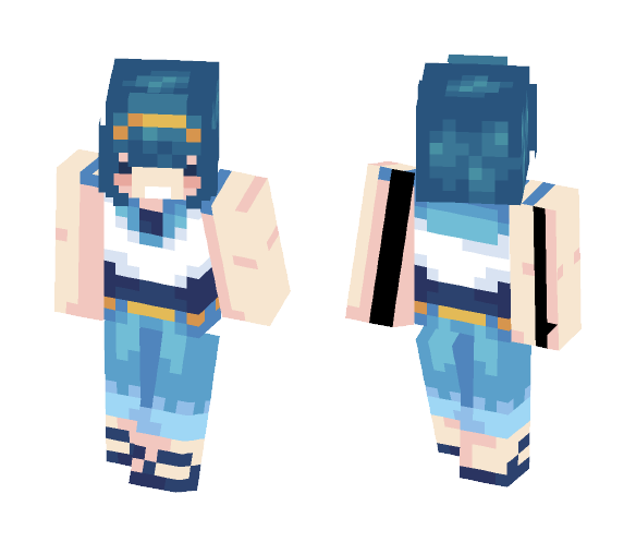 Download Free Lana (Pokemon Sun & Moon) Skin for Minecraft image 1 Lana (Pokemon Sun & Moon) - Female Minecraft Skins - image 1