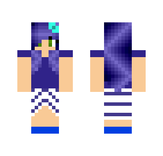 Blue Girl Skin