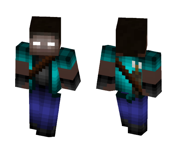 Herobrine the Hunter - Herobrine Minecraft Skins - image 1