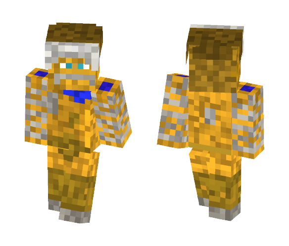 Uther Lightbringer - Magic Contest - Male Minecraft Skins - image 1